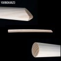 shoto bokken in legno di faggio wakizashi allenamento arti marziali