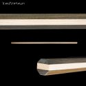Hakkaku Hanbo 30 mm - MULTI STRATO Lignum Vitae + Frassino