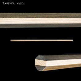 Hakkaku Hanbo 30 mm - MULTI STRATO Lignum Vitae + Frassino