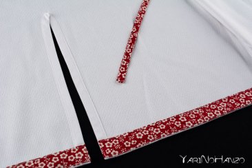 Sakura Kendo Gi bianco | Kendogi artigianale | YariNoHanzo handmade