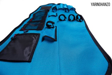 borsa katana PREMIUM XL per 3 spade e accessori custodia imbottita YariNoHanzo per iaido kendo arti marziali