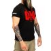 T-shirt ONI by YariNoHanzo con logo rosso sul petto